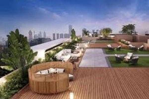 Terrace in 2 BHK Apartment at Vascon Orchids, Santacruz West – for Sale