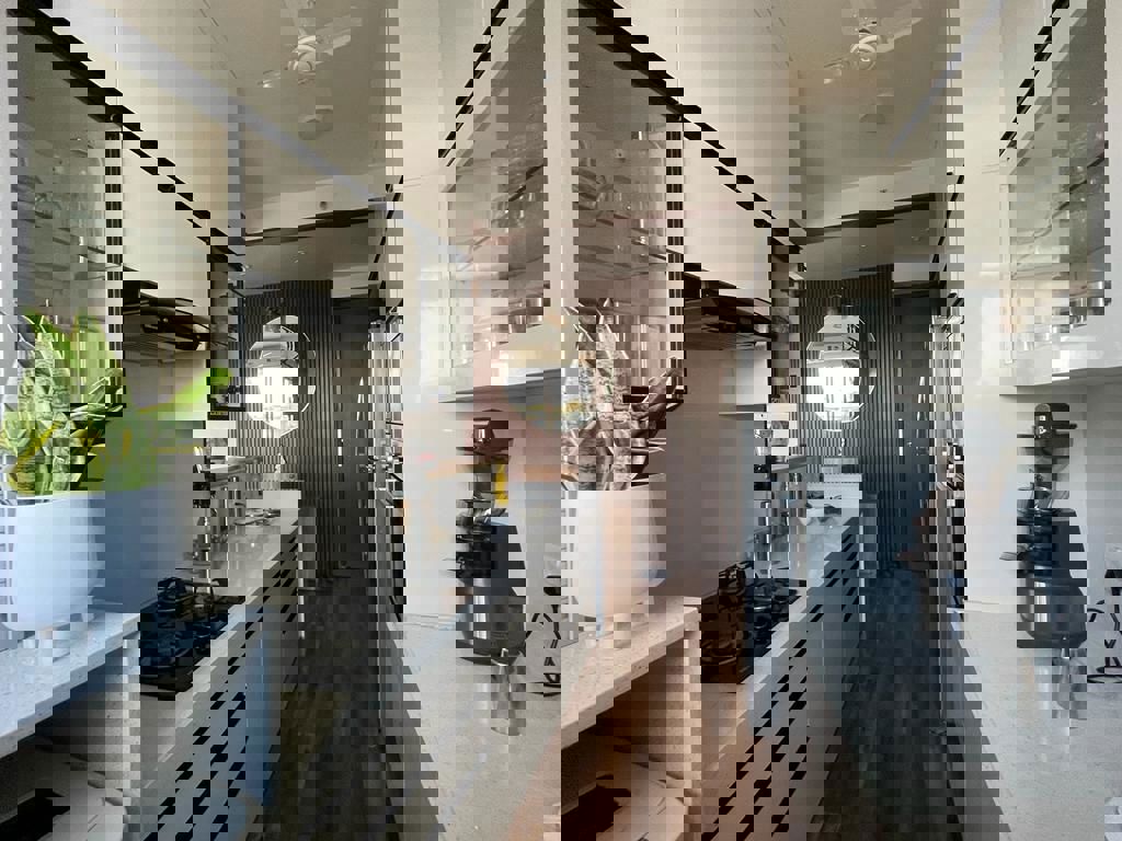 Kitchen in 2 BHK Apartment at Sunteck City Avenue 1, Goregaon West – for Rent