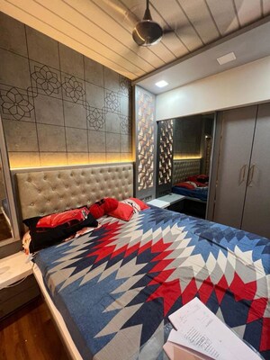 Bedroom in 2 BHK Apartment at Rosa Gardenia, Ghodbunder Road – for Rent