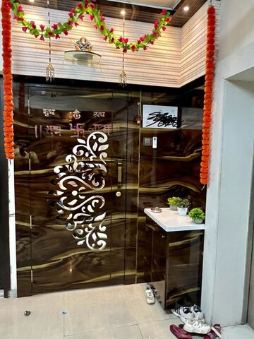 Staircase in 2 BHK Apartment at Rosa Gardenia, Ghodbunder Road – for Rent