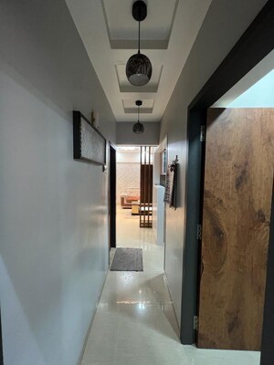 Building Lobby in 2 BHK Apartment at Rosa Gardenia, Ghodbunder Road – for Rent