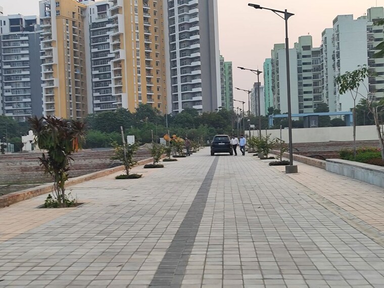 Exterior View, sushant golf city  1377 Sq.Ft. Plot In Sushant Golf City Lucknow 10121617