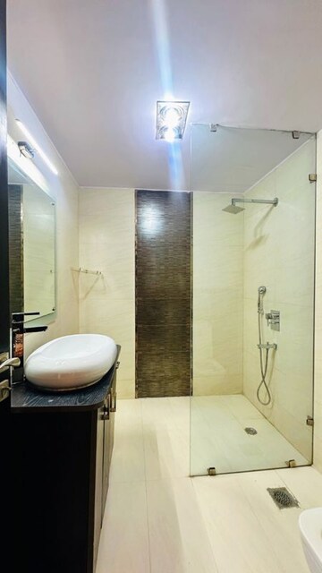 Bathroom in 3 BHK Builder Floor at Hauz Khas – for Rent