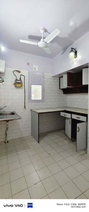 Kitchen in 1 BHK Apartment at Defence Colony – for Rent