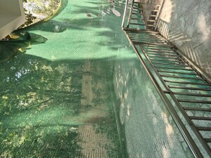 Balcony in 1.5 BHK Apartment at Mayur Vihar – for Rent