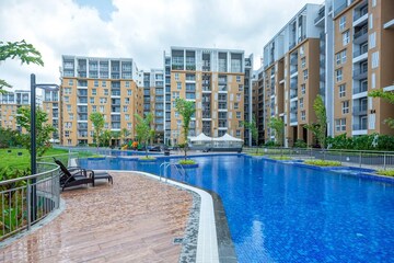 1 BHK Apartment – Exterior View View at SNN Raj GreenBay, Electronic City Phase ii - for Rent