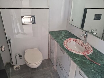 Bathroom in 3 BHK Builder Floor at Safdarjung Enclave – for Rent