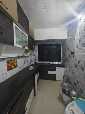 Kitchen in 2 BHK Apartment at Sector 28 Nerul – for Rent