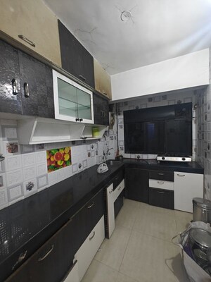 Kitchen in 2 BHK Apartment at Sector 28 Nerul – for Rent