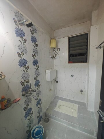 Bathroom in 2 BHK Apartment at Sector 28 Nerul – for Rent