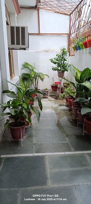 Balcony in 3 BHK Builder Floor at Gomti Nagar – for Rent