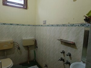 Bathroom in 3 BHK Builder Floor at Gomti Nagar – for Rent