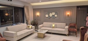 Living Room in 3.5 BHK Apartment at Kalyani Nagar – for Sale