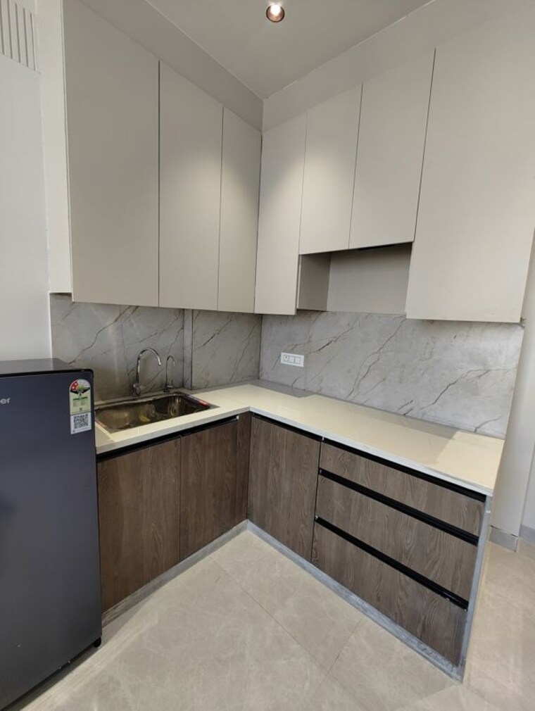 Kitchen, sector 52 1 RK 370 Sq.Ft. Builder Floor In Sector 52 Gurgaon 10121748
