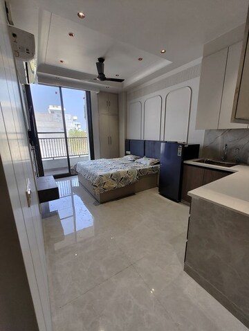 Kitchen in 1 RK Builder Floor at Sector 52 – for Rent