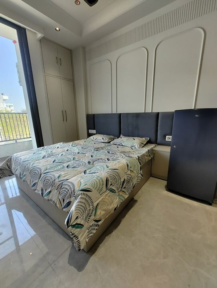 Bedroom, sector 52 1 RK 330 Sq.Ft. Builder Floor In Sector 52 Gurgaon 10121740