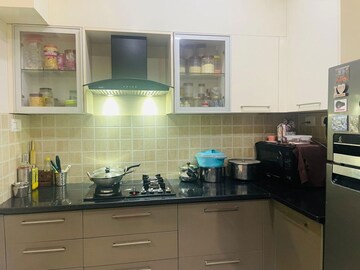 Kitchen in 2 BHK Apartment at Shriram Luxor, Hennur Road – for Rent