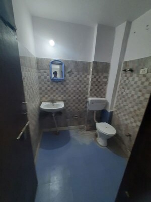 Bathroom in 2 BHK Builder Floor at Chattarpur – for Rent