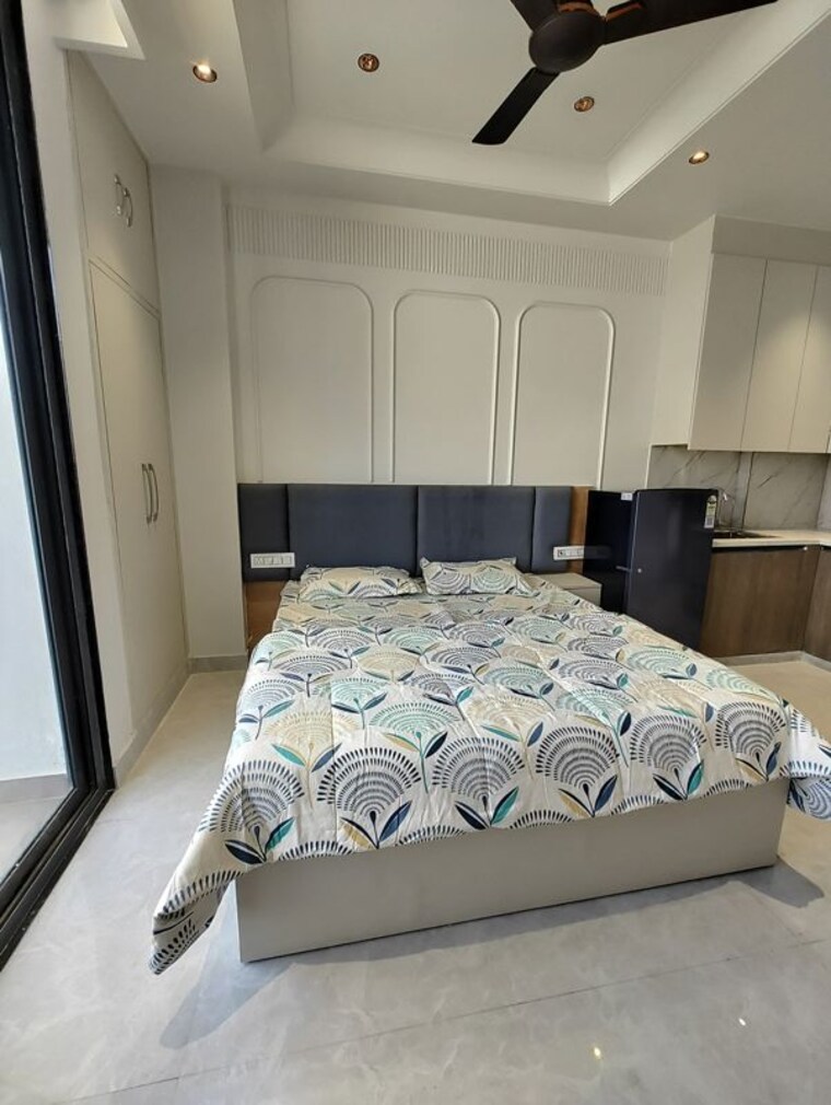 Bedroom, sector 52 Studio 460 Sq.Ft. Builder Floor In Sector 52 Gurgaon 10121767