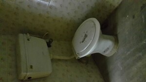 Bathroom in 1 BHK Independent House at Rt Nagar – for Rent