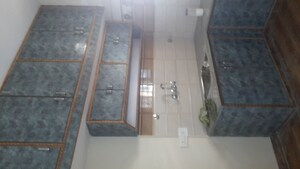 Staircase in 1 BHK Independent House at Rt Nagar – for Rent