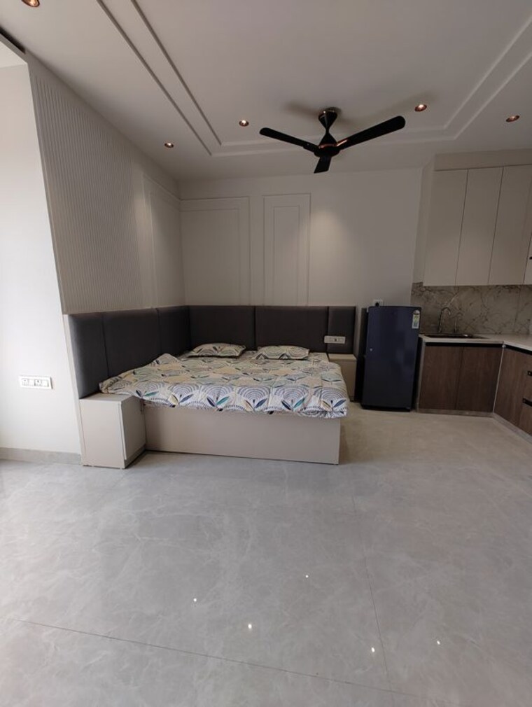 Bedroom, sector 52 Studio 470 Sq.Ft. Builder Floor In Sector 52 Gurgaon 10121771