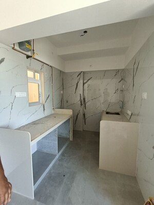 Kitchen in 2 BHK Apartment at Parekh Celeste, Goregaon West – for Rent