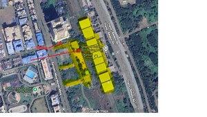  Shop – Exterior View View at Ghansoli - for Rent