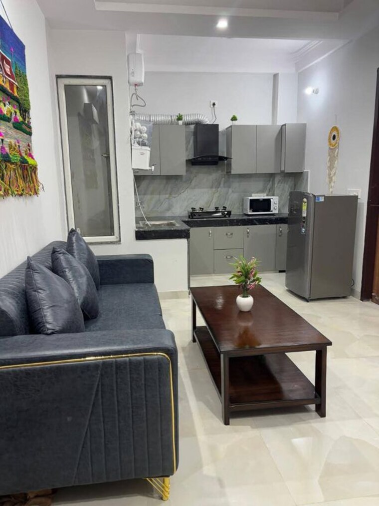 Living Room, saket 1 Bedroom 450 Sq.Ft. Builder Floor In Saket Delhi 10121791