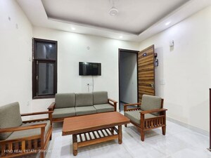 Living Room in 1 BHK Builder Floor at Saket – for Rent