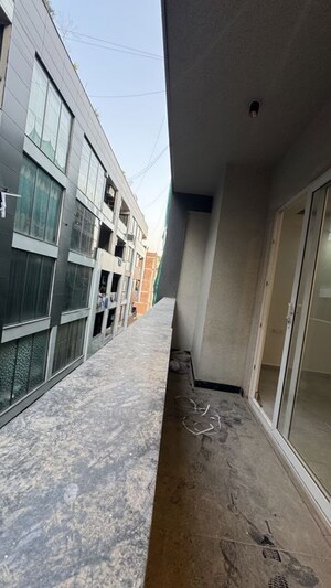 Balcony in 2 BHK Apartment at Palm Residency Chhatarpur, Chattarpur – for Rent