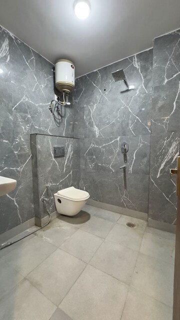 Bathroom in 3 BHK Apartment at Palm Residency Chhatarpur, Chattarpur – for Rent