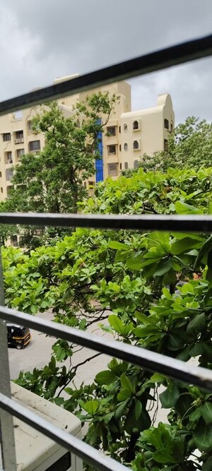 Balcony in 2 BHK Apartment at Hiranandani Gardens, Powai – for Rent