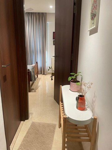 Bathroom in 3 BHK Apartment at Hiranandani Gardens, Powai – for Rent