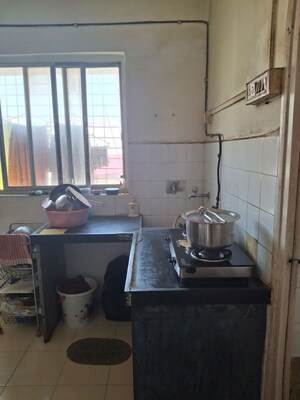 Kitchen in 1 BHK Apartment at Vile Parle West – for Rent