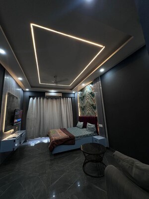 Living Room in 2 BHK Apartment at Tech Zone 4 Greater Noida – for Rent