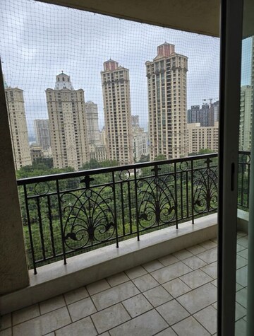 Balcony in 4 BHK Apartment at Hiranandani Gardens, Powai – for Rent