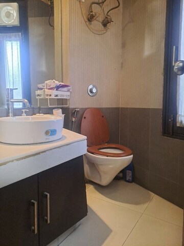 Bathroom in 3 BHK Builder Floor at Panchsheel Enclave – for Rent