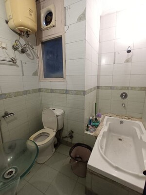 Bathroom in 3 BHK Builder Floor at Chittaranjan Park – for Rent