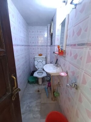 Bathroom in 3 BHK Builder Floor at Chittaranjan Park – for Rent