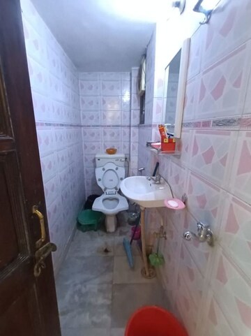 Bathroom in 3 BHK Builder Floor at Chittaranjan Park – for Rent