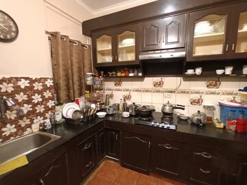 Kitchen in 3 BHK Builder Floor at Chittaranjan Park – for Rent