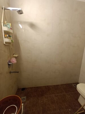 Bathroom in 3 BHK Builder Floor at Chittaranjan Park – for Rent