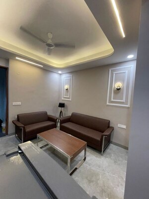 Living Room in 3 BHK Builder Floor at Sushant Lok 2, Sector 57 – for Rent