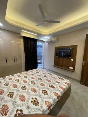 Bedroom in 3 BHK Builder Floor at Sushant Lok 2, Sector 57 – for Rent