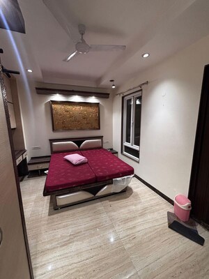 Bedroom in 3 BHK Builder Floor at East Of Kailash – for Rent