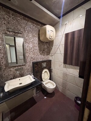Bathroom in 3 BHK Builder Floor at East Of Kailash – for Rent