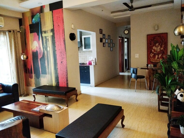 Living Room, mahagun-moderne-avlon-and-betina 3 Bedroom 1550 Sq.Ft. Apartment In Sector 78 Noida 10121876