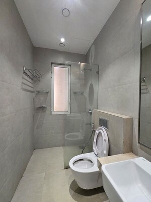 Bathroom in 3 BHK Apartment at Indiabulls Sky Forest, Lower Parel – for Rent