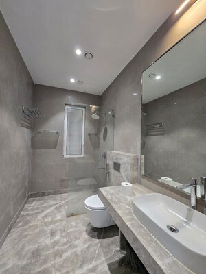 Bathroom in 3 BHK Apartment at Indiabulls Sky Forest, Lower Parel – for Rent